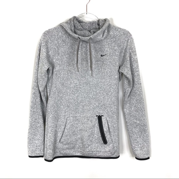 cowl neck hoodie with thumb holes